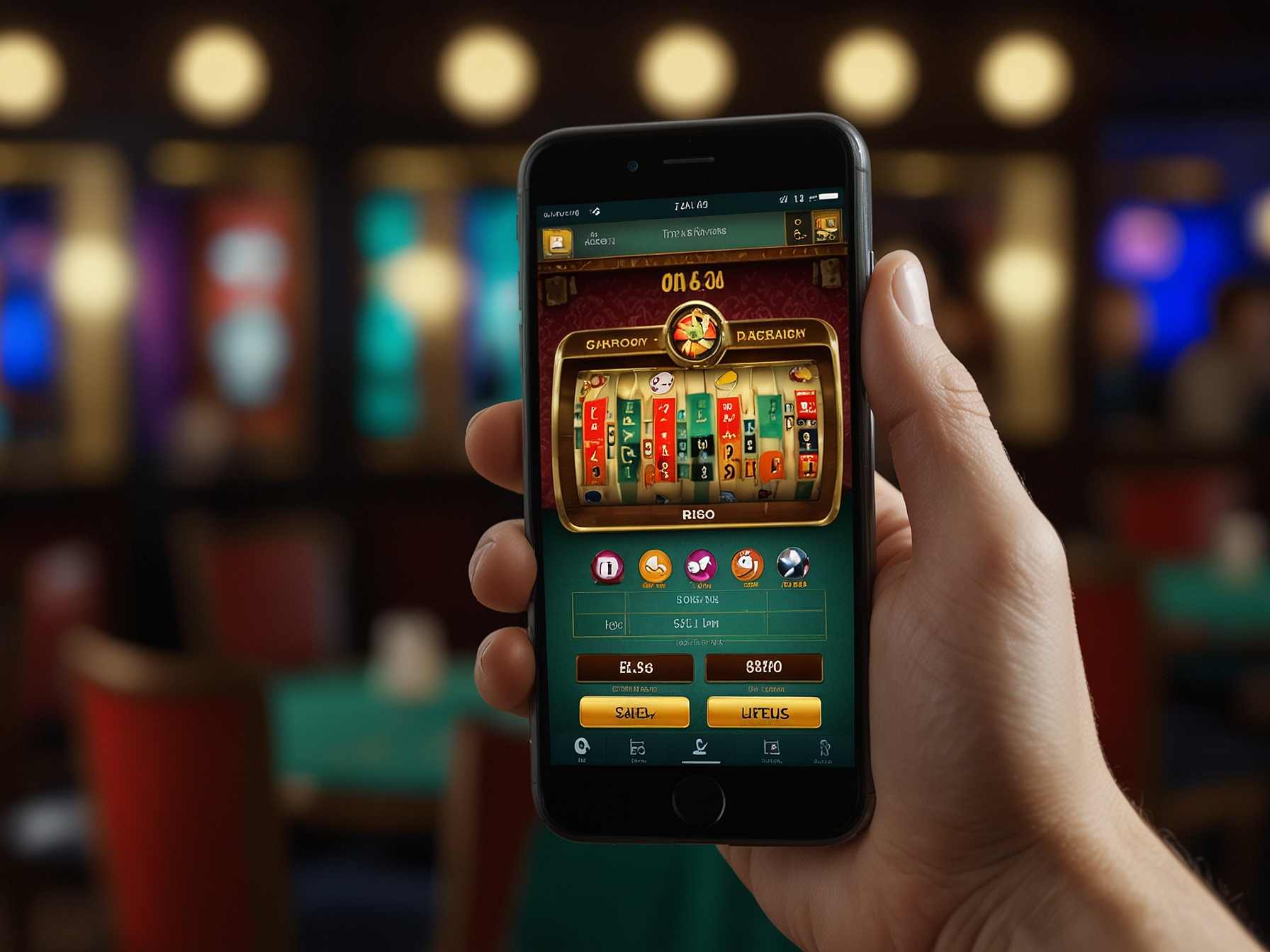 Mobile app hero showing app interface